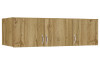 Skříňový nástavec Case, 136 cm, dub wotan