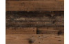 Obývací stěna Pico, tmavý beton/vintage optika dřeva, s osvětlením