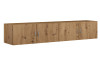 Skříňový nástavec Case, 181 cm, dub artisan