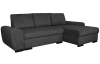 Rohová sedací souprava Salsa, černá látka