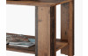 Konferenční stolek Alexander, vintage optika dřeva