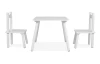 Dětská sestava stolku se 2 židličkami Umea, bílá