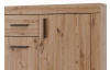 Komoda Pico, 130 cm, dub artisan