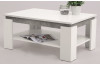Konferenční stolek Tim, bílý/šedý beton