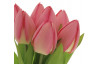 Umělá kytice Tulipány, růžová