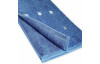 Froté ručník pro hosty Quattro, tencel, azurový, kostičky, 36x50 cm