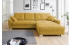 Rohová sedací souprava Harry, žlutá látka