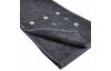 Froté ručník pro hosty Quattro, tencel, antracitový, kostičky, 36x50 cm