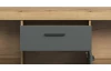 Komoda se šuplíkem Tyler 160 cm, antracit/dub evoke