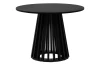 Kulatý konferenční stolek Siluet, černý
