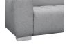Rohová sedačka 7589, světle šedá, pravý roh, s elektrickým polohováním