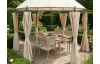Zahradní altán Nerano 350x350 cm, béžový
