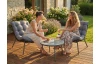 Set zahradního nábytku Trapani, 3dílný