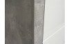 Komoda Stone 147 cm, beton/bílá