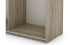 Šatní skříň Carlos 150/61 2D, dub sonoma, 150 cm