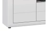 TV skříňka Colmar, bílý lesk