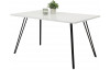Jídelní stůl Jennifer 140x80 cm, bílý lesk