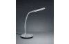 Stolní LED lampa Polo 41 cm, šedá