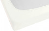 Napínací prostěradlo Jersey Castell 180x200 cm, bílé