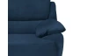 Křeslo Nebolo, námořnická modrá látka