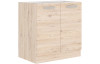 Kuchyňská dřezová skříňka Bordeaux, 80 cm, dub bordeaux