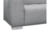 Rohová sedačka 7589, světle šedá, pravý roh, bez výsuvné funkce