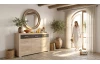 Komoda Cancan SB, dub sonoma/šedá pinie