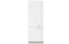 Vysoká kuchyňská skříň Bianka 60DK, 60 cm, bílý lesk