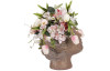 Květináč Lidská hlava, beton