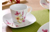 Kávový servis (18 dílů) Malve, motiv letní květiny