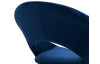 Jídelní židle Elisa, modrá látka