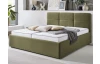 Postel Domango 180x200 cm, olivově zelená látka