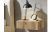 Nástěnný noční stolek s 1 zásuvkou Taboni, dub artisan