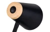 Čtecí lampička se skřipcem LED Pongo, černá