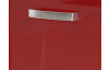 Přední panel na vestavnou kuchyňskou myčku Rose ZM, šířka 71 cm, červený lesk