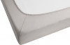 Napínací prostěradlo Jersey Castell 90x200 cm, světle šedé