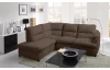 Rohová sedací souprava Gusto OT(BK)-2F, hnědá látka