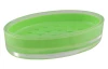 Miska na mýdlo Graz, zelený plast