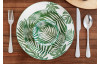 Hluboký talíř Siaki 20,3 cm, motiv tropické listy