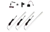 Set 3 ks lišta s LED světelným páskem (40 cm) barva světla teplá bílá