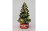 Dekorace LED vánoční stromeček, 13x27 cm