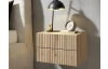 Nástěnný noční stolek se 2 zásuvkami Taboni, dub artisan