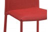 Jídelní židle Doris, červená látka