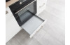 Kuchyňská skříňka pro vestavnou troubu One ES60ER, bílý lesk, šířka 60 cm