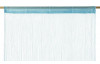 Provázkový závěs/záclona Hammer 90x245 cm, tyrkysová