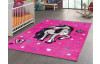 Dětský koberec Diamond Kids 120x170 cm, motiv jednorožec se srdíčky