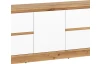 TV skříňka Foggia 188 cm, dub artisan/bílá