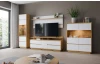 TV skříňka Foggia 188 cm, dub artisan/bílá