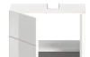 Koupelnová skříňka pod umyvadlo Vira, 60 cm, bílá lesk