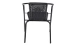 Zahradní židle Rachel, černá